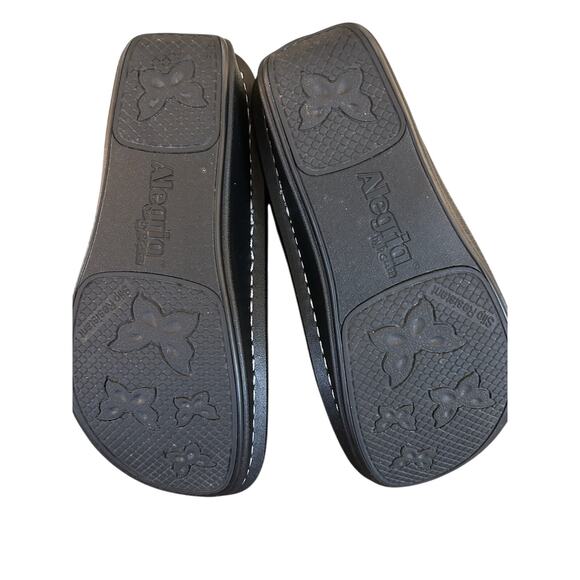 Alegria Twisp Dame TWI-579 Leather and Faux Fur Boots Size 5 Comfort - Picture 5 of 6